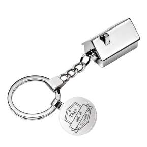 Chaveiro personalizado com casinha