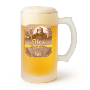 Chope de cerveja personalizada Trappiste