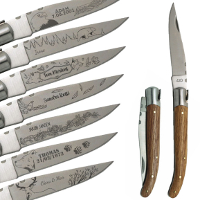 Faca Tradio personalizada Natureza Selvagem