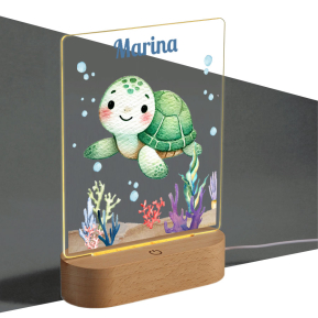 Luz de presena personalizada oceano
