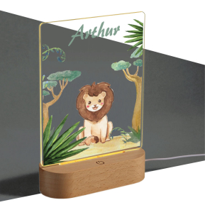 Luz de presena personalizada savana