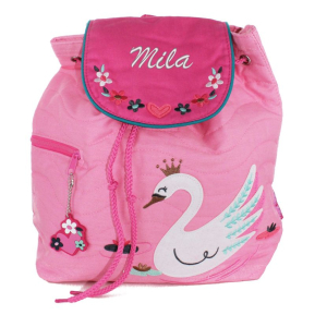 Mochila personalizada com cisne real