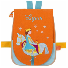 Mochila personalizada O Prncipe e o Cavalo de Madeira