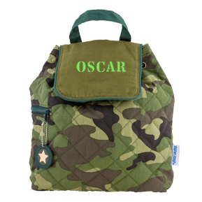 Mochila personalizada para crianas em camuflado