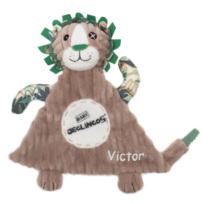 Peluche Jlkros o leo personalizado para beb