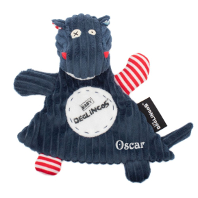 Peluche personalizado Hippipos o hipoptamo para beb