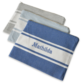 Pochete de praia personalizada estilo fouta