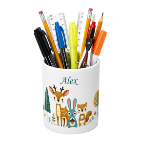 Porta-l�pis floresta encantada personalizado