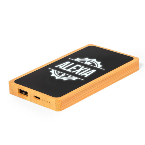 Bateria externa luminosa de 5000 mAh personalizada