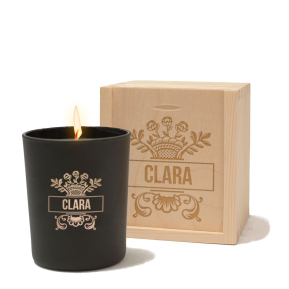 Vela personalizada com nome