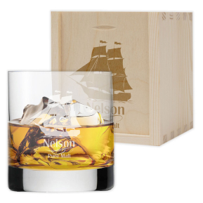 Copo de whisky gravado Alto Mar