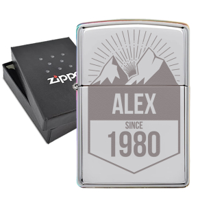 Zippo aniversrio personalizado