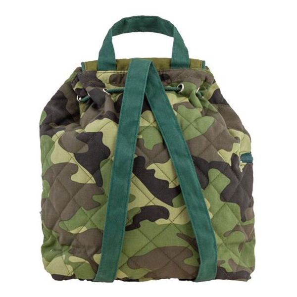 Mochila personalizada para crianças em camuflado