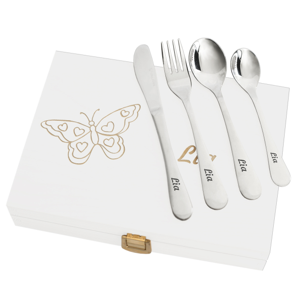 Talheres personalizados para crianças