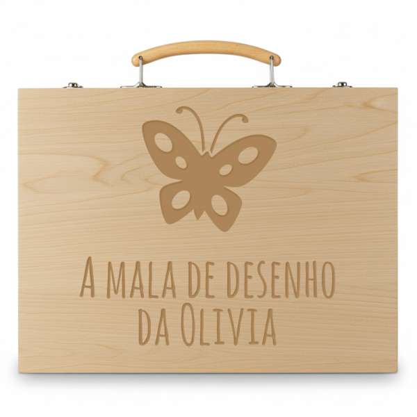 Estojo de desenho personalizável
