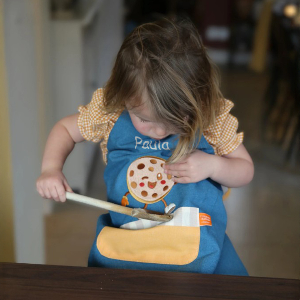 Avental infantil personalizado Cookie Avental infantil personalizado Cookie
