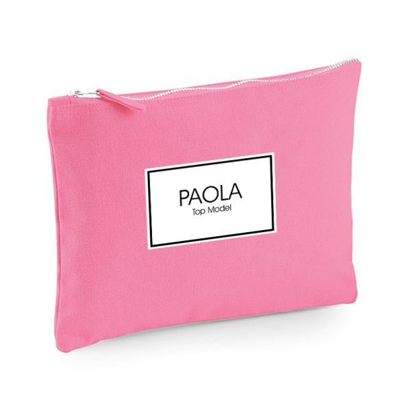 Bolsa multiusos personalizada com um nome próprio