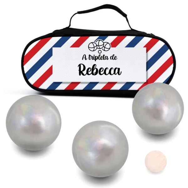 Bolsa para bolas de petanca Barbershop