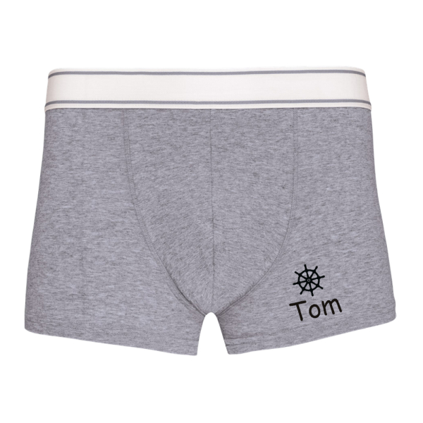 Boxer masculino personalizado