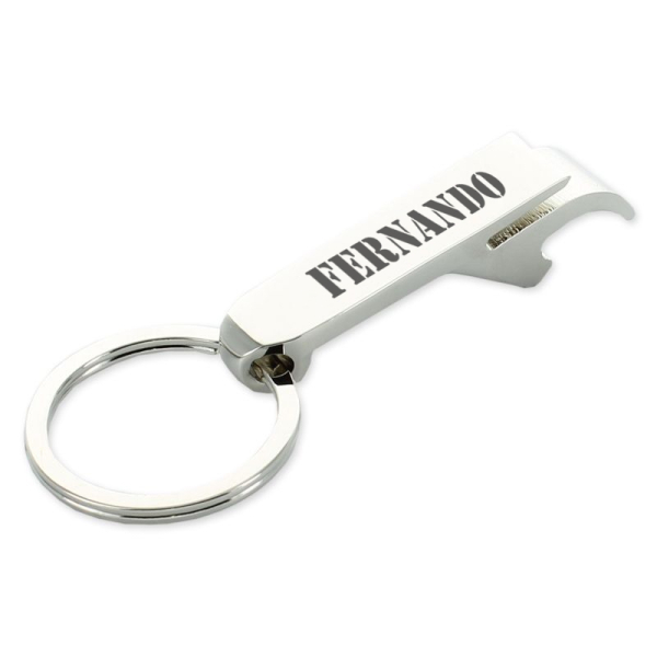 Chaveiro personalizado com saca-rolhas