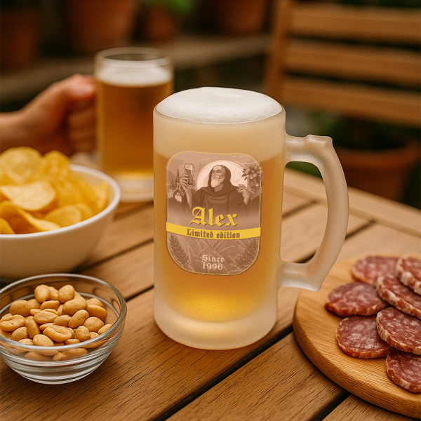 Chope de cerveja personalizada Trappiste