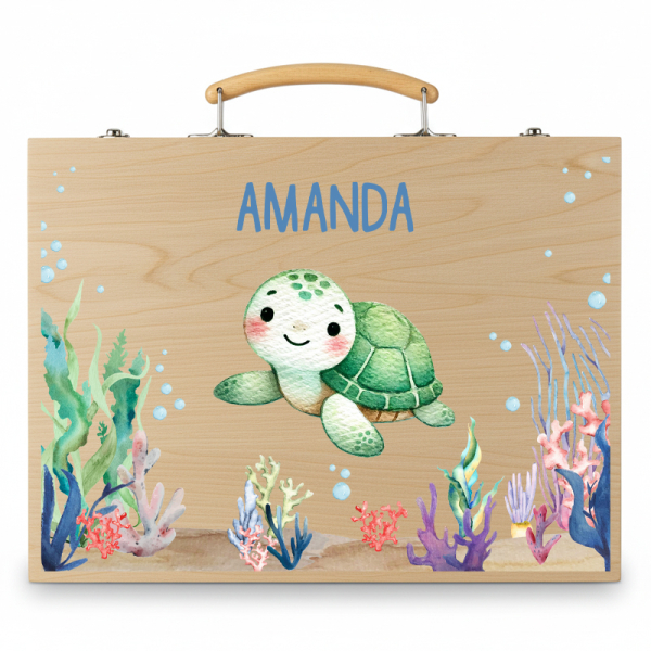 Estojo de desenho Oceano personalizado