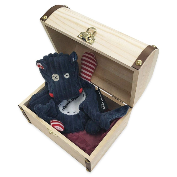Caixa e peluche Déglingos personalizados