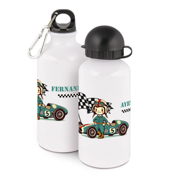 Garrafa personalizada piloto de F1