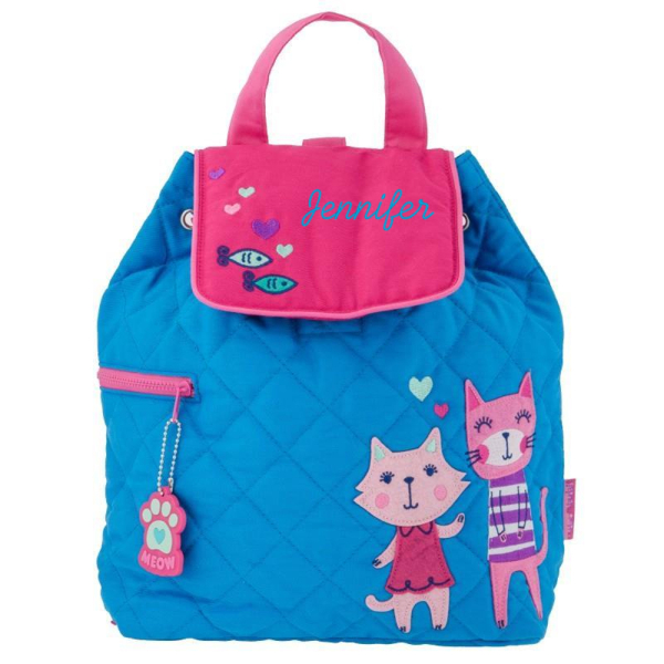 Mochila personalizada com gatos