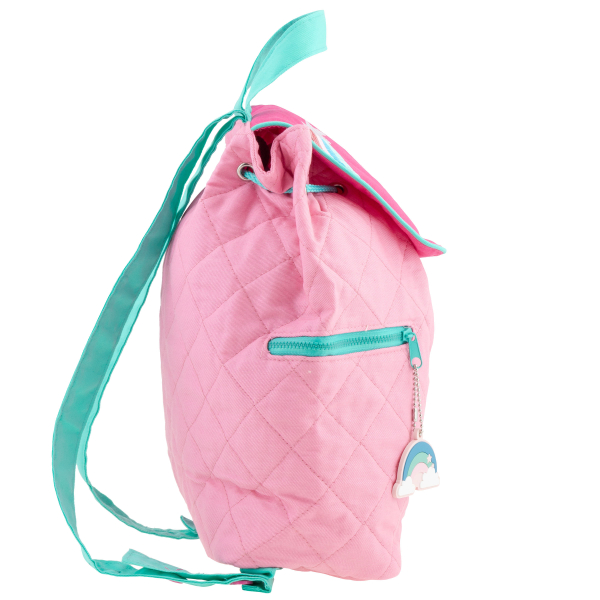 Mochila personalizada Unicórnio Rosa