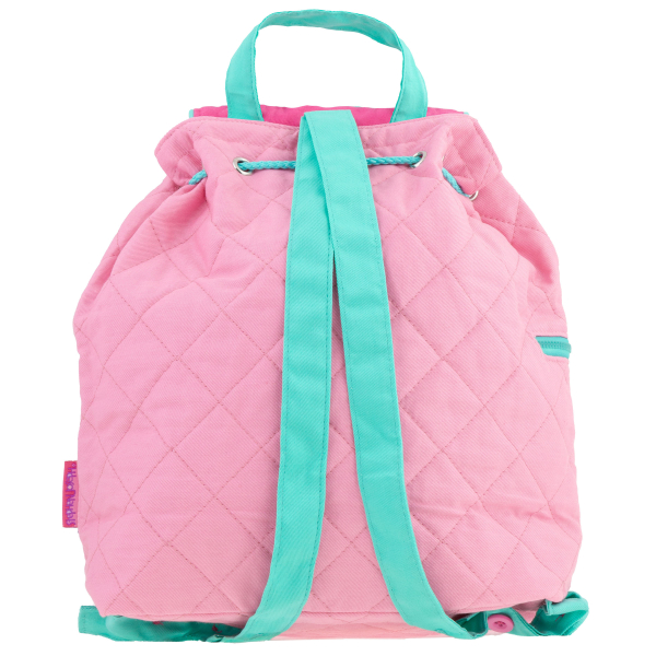 Mochila personalizada Unicórnio Rosa