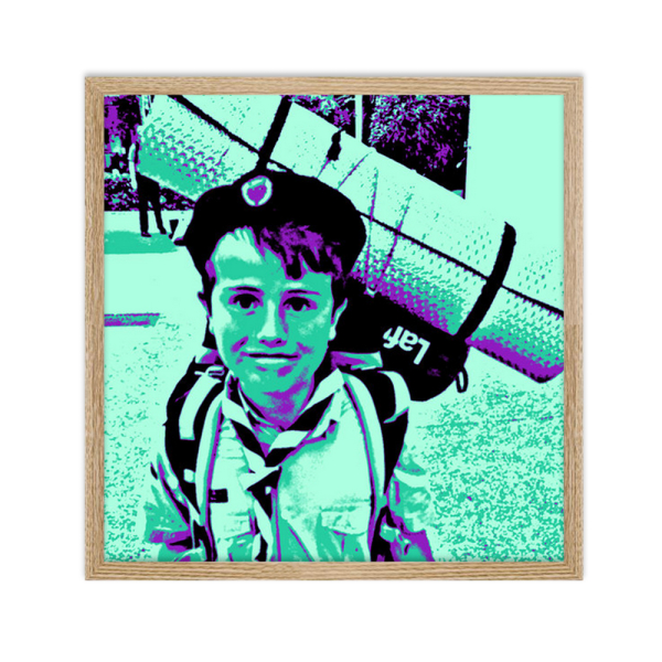 Poster Pop Art emoldurado