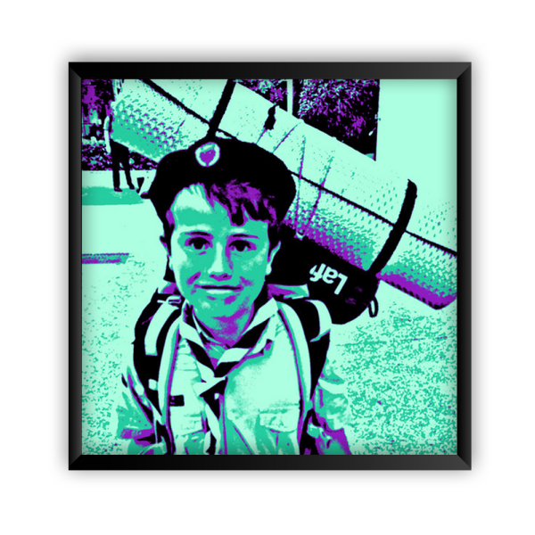 Poster Pop Art emoldurado