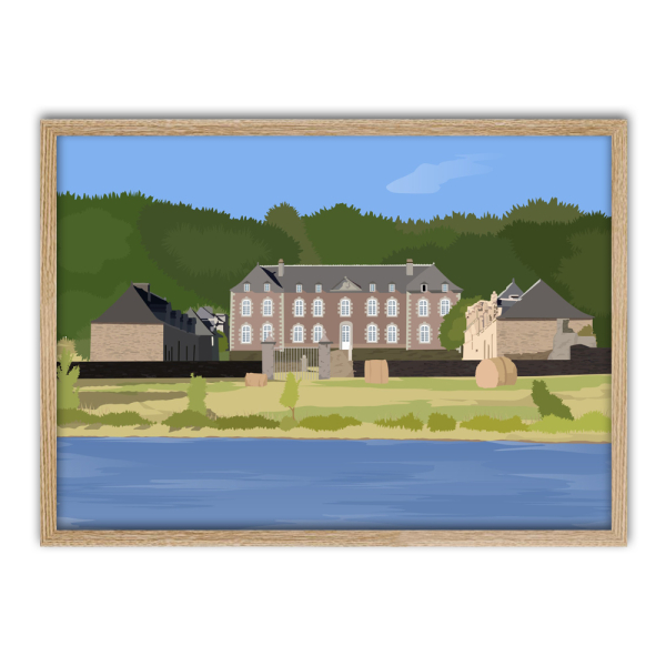 Quadro de casa personalizado a partir de uma fotografia