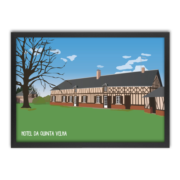 Quadro de casa personalizado a partir de uma fotografia