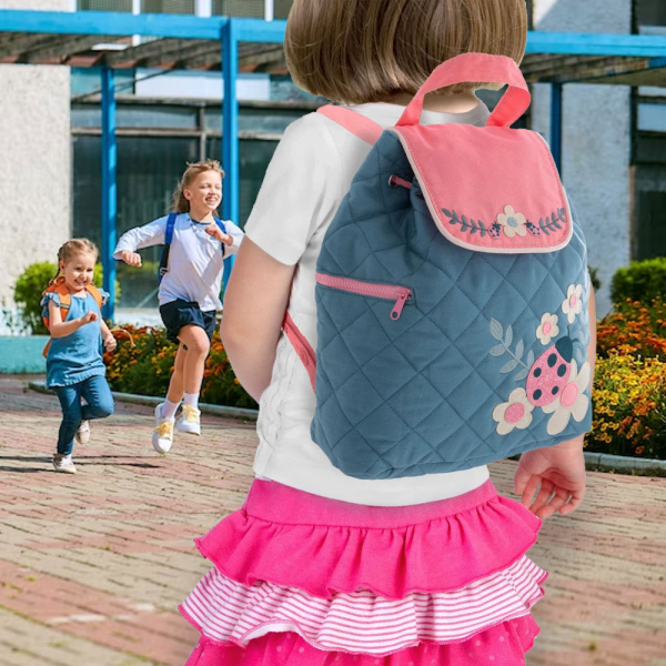 Mochila personalizada para meninas joaninha