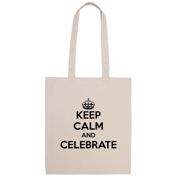 Saco de pano personalizado Keep Calm