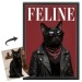 Capa da revista FELINE a partir de uma foto