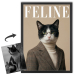 Capa da revista FELINE a partir de uma foto