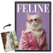 Capa da revista FELINE a partir de uma foto