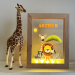 Quadro LED safari personalizado