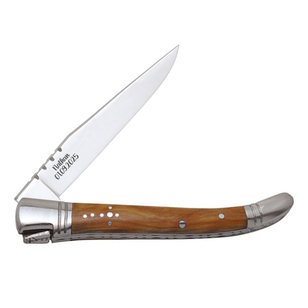 Faca estilo Laguiole personalizada